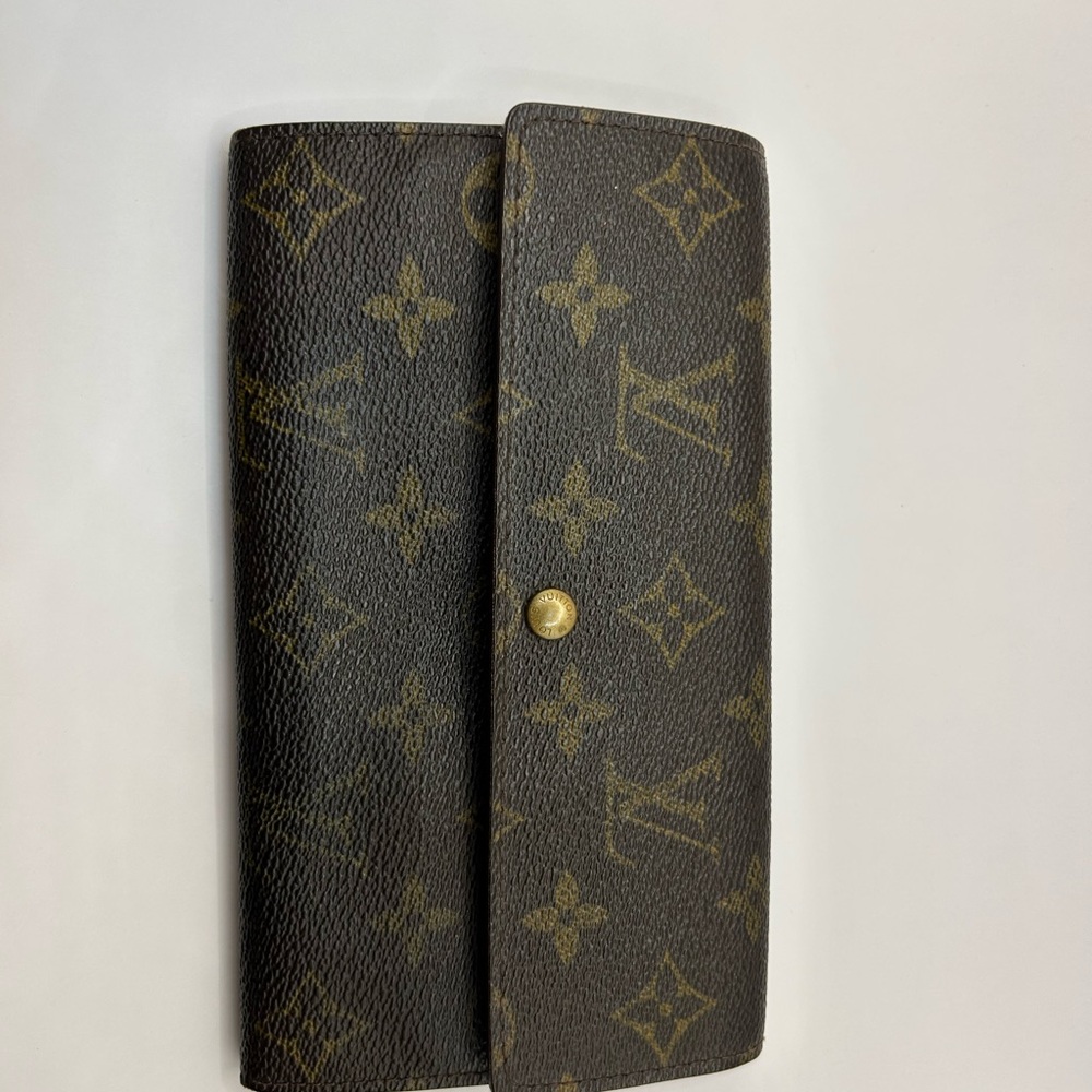 Designer Brown Monogram Wallet